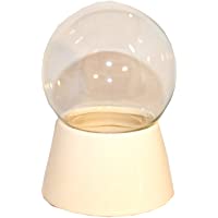 40020 Bola de nieve para manualidades con bola de cristal y base de porcelana para caja de música (120 mm)